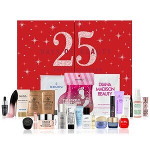 Macy's Advent Calendar 25 Days Beauty Gift Set 2024 highend skincare makeup $250